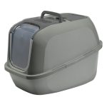 Moderna Mega Deluxe Cat Litter Box, Olive Green