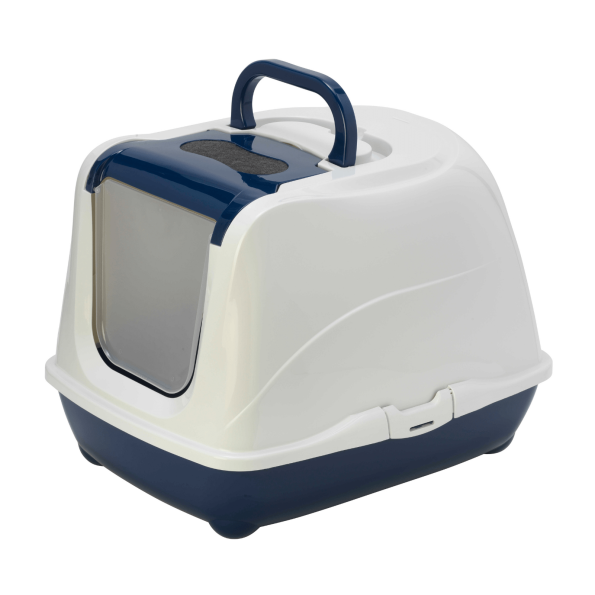 moderna-litter-box-jumbo-57cm-blue-berry-moderna-flip-cat-enclosed-cat-litter-box-blueberry-3973187731559